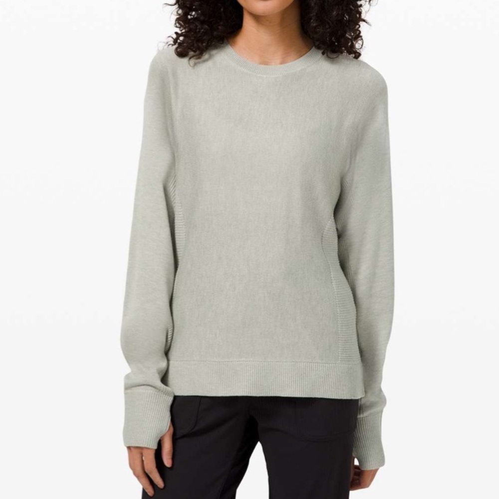 Lululemon Cashlu Knit Pullover - Green